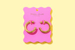 Terri Medium Hoop Earrings