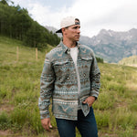 Burlebo Heavyweight Aztec Flannel