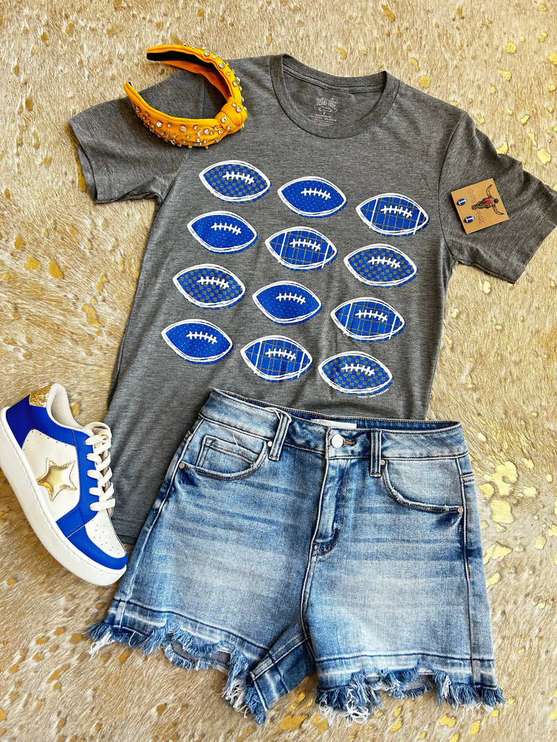 Stacked Football Tee