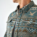 Burlebo Heavyweight Aztec Flannel
