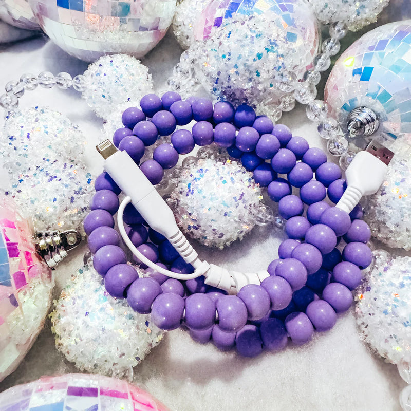 Beaded Phone Chargers