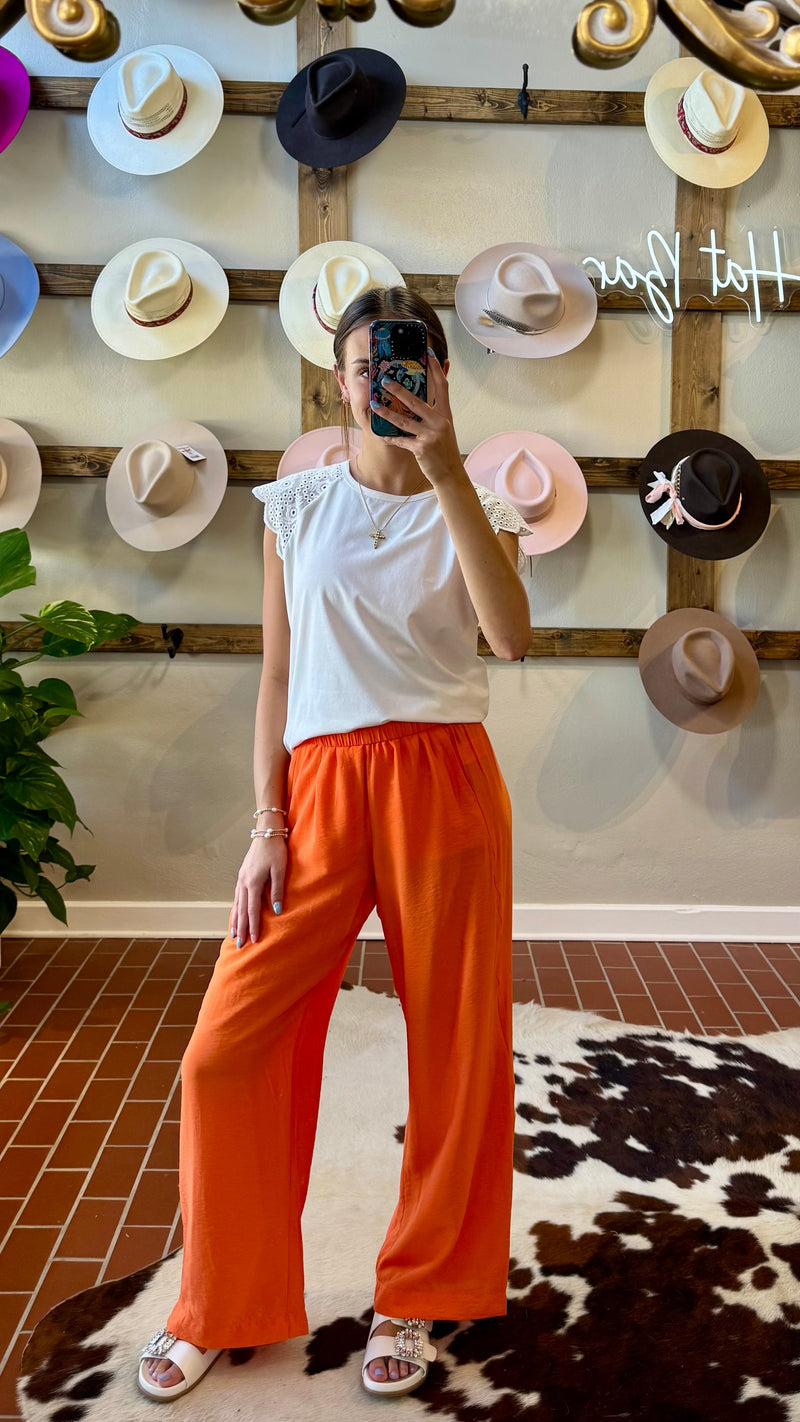 Another Love Paris Pants Persimmon