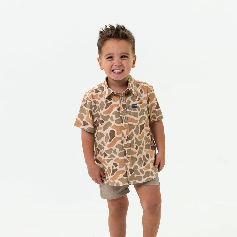 Burlebo Youth Venado Camo Performance Shirt