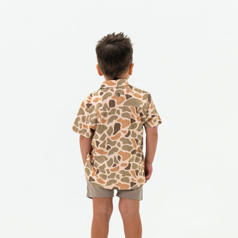Burlebo Youth Venado Camo Performance Shirt