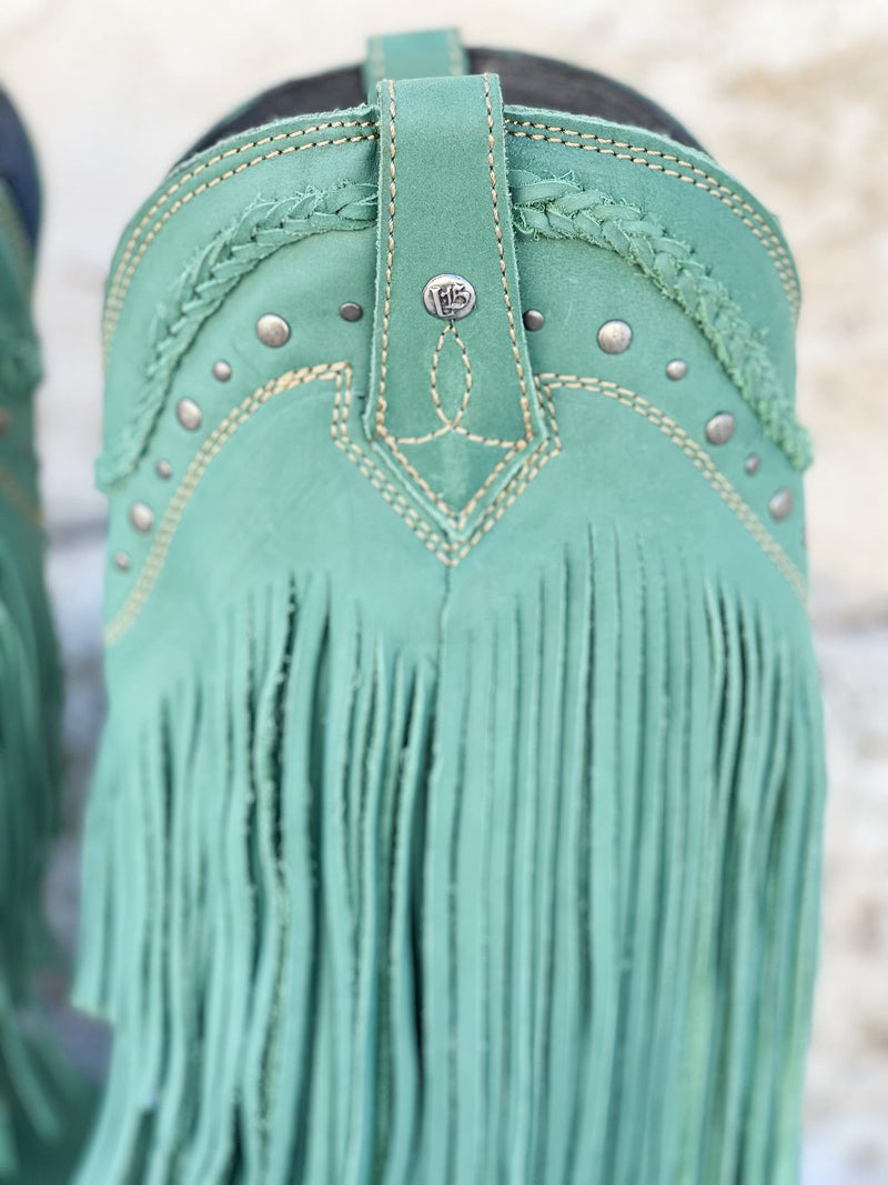 Liberty Black Vegas Turquoise Boots