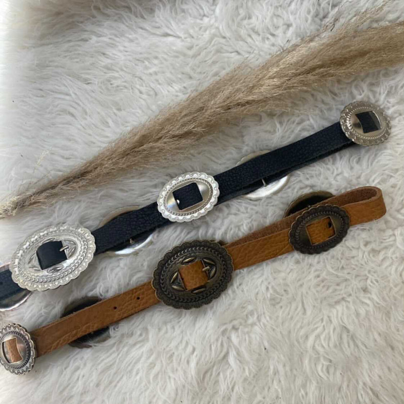 Journey Concho Belt - Black