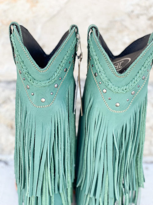Liberty Black Vegas Turquoise Boots